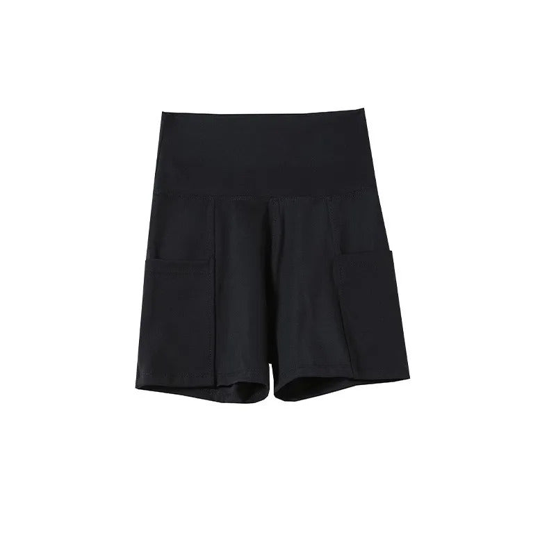 Women Sports Short Yoga Shorts High Waist Breathable Soft Fitness Tight Women Yoga Legging Shorts Cycling Athletic Gym Shorts