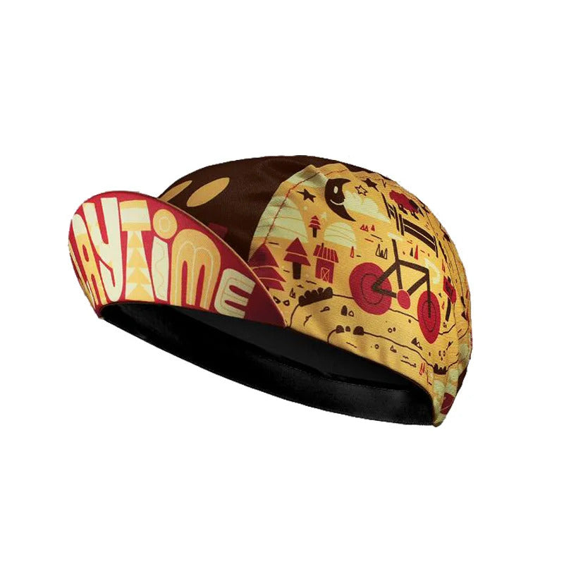 Coffee Ride and Beer Ride Cycling Hat Funny Road Bicycle Cap Donut Bike Headwear Men and Women Gorra Ciclismo
