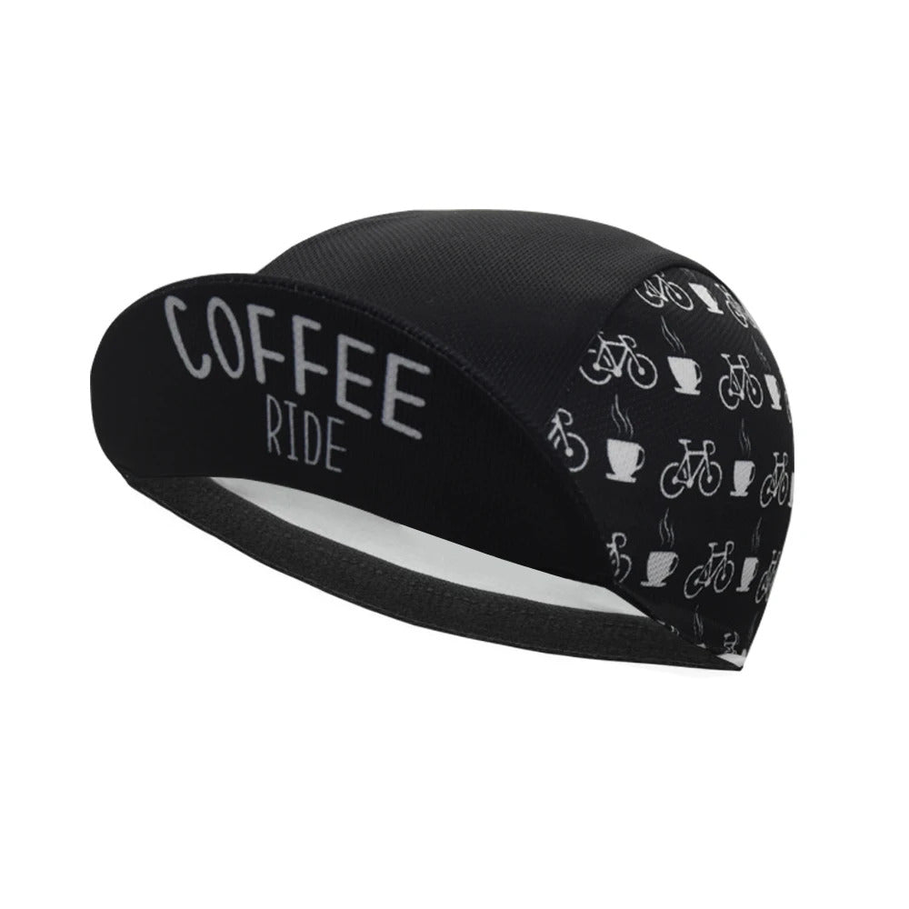 Coffee Ride and Beer Ride Cycling Hat Funny Road Bicycle Cap Donut Bike Headwear Men and Women Gorra Ciclismo