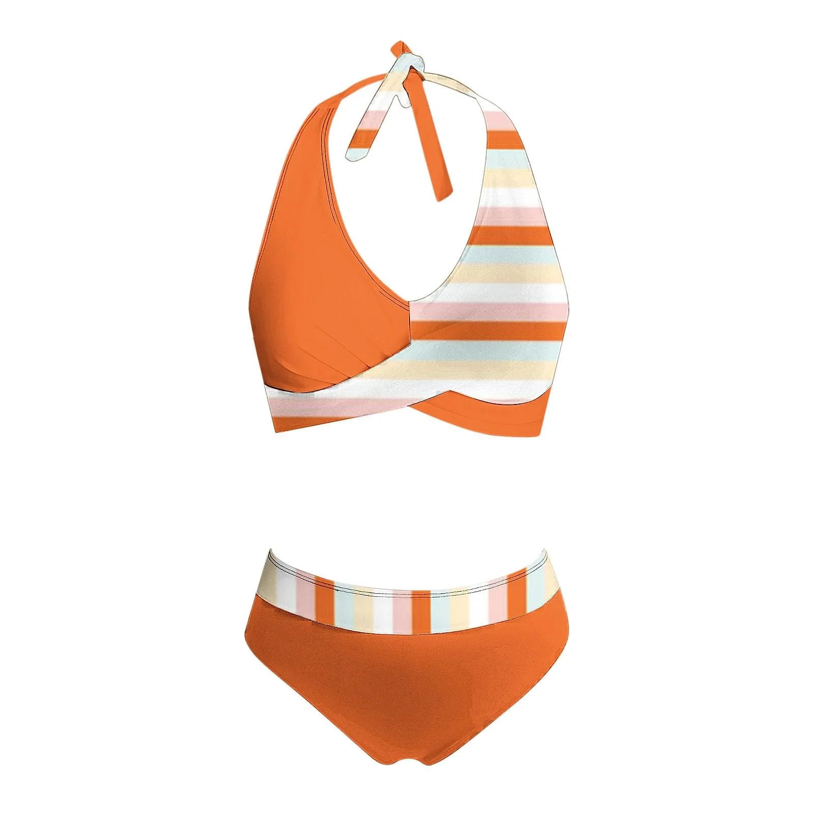 Bikini Push Up Swimwear Women Brazilain Biquinis Feminino 2024 Mujer Swimsuit Tanga Swimming Bathing Suit 2 Piece Set Mujer
