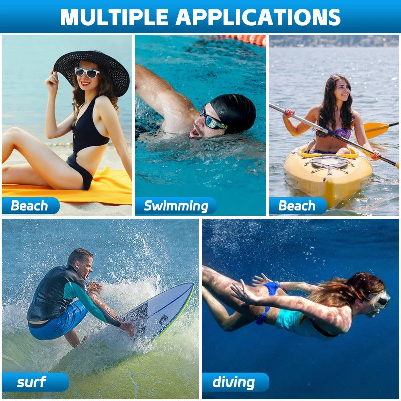 Upgrade Sponge Waterproof Phone Bag Universal Crossbody Swimming Surfing Storage Pouch