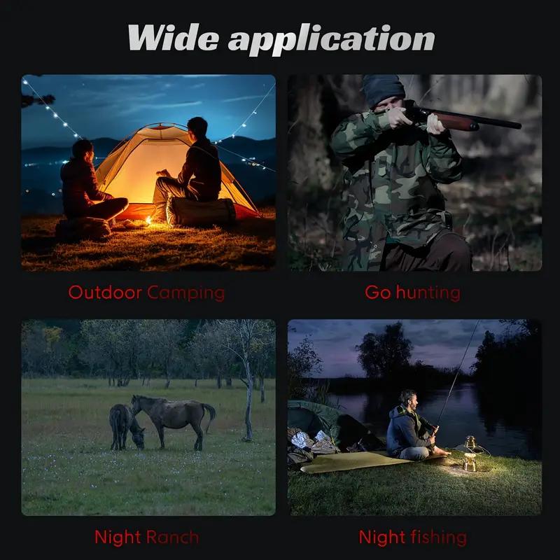 Night Vision Monocular, 2'' HD Screen Infrared Binoculars with Compass for Photos and Videos, Perfect for Adults Outdoor Camping and Wildlife Observation