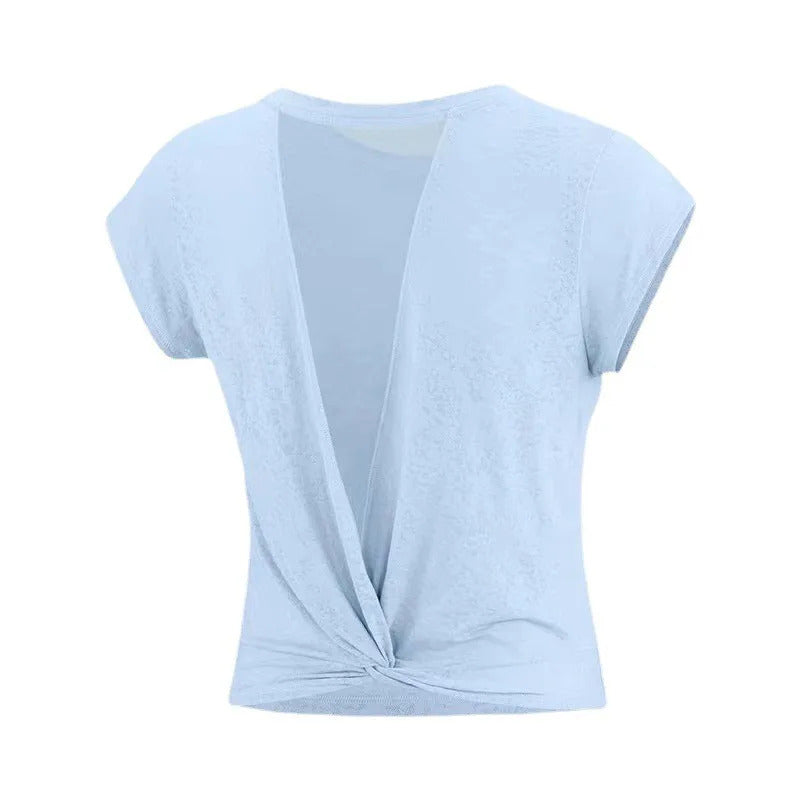 Woman Sports Shirt Short Sleeve Yoga Top Mesh T-Shirts Women Fitness Shirt Sportswear Breathable Workout top Loose Gym Clothes