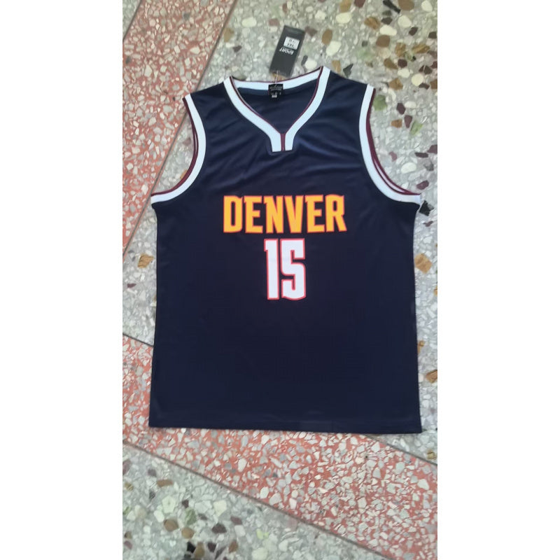Men's Figure Embroidered Basketball Jersey, 1 Count Loose Sleeveless Vest, Breathable Comfortable Sports Jersey for Training & Outdoor Activities, Sport Outdoor Clothes