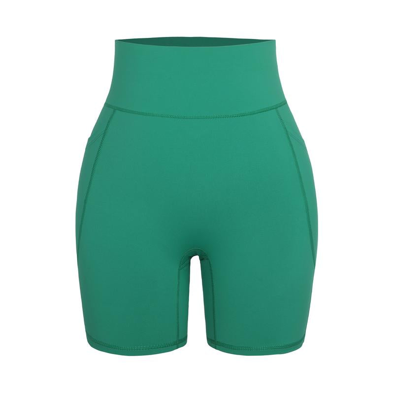 BRXL Women's 5 Inch Inseam Biker Shorts with Pockets High Waist Buttery Soft Yoga Athletic Gym Running Volleyball Spandex Shorts