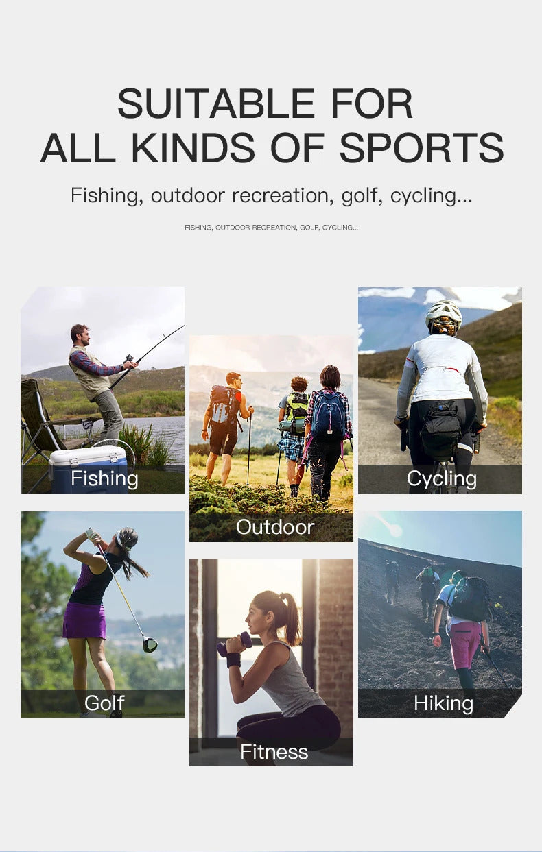 Outdoor Fishing Gloves Half Finger Men Women Anti-slip UV Wear Protection Sports Boating Fish Equipment Angling Sailing Gloves