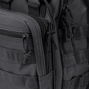 Tactical Compact EDC Shoulder Sling Bag for Men - Crossbody and Chest Pack for Travel, Camping, Trekking, Outdoor Sports - Adjustable Multifunction Durable dealsforyoudays