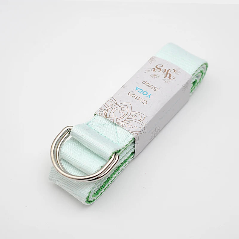 Yoga Dance Lacing Two-color Matching Yoga Cotton Straps Yoga Stretching Belt