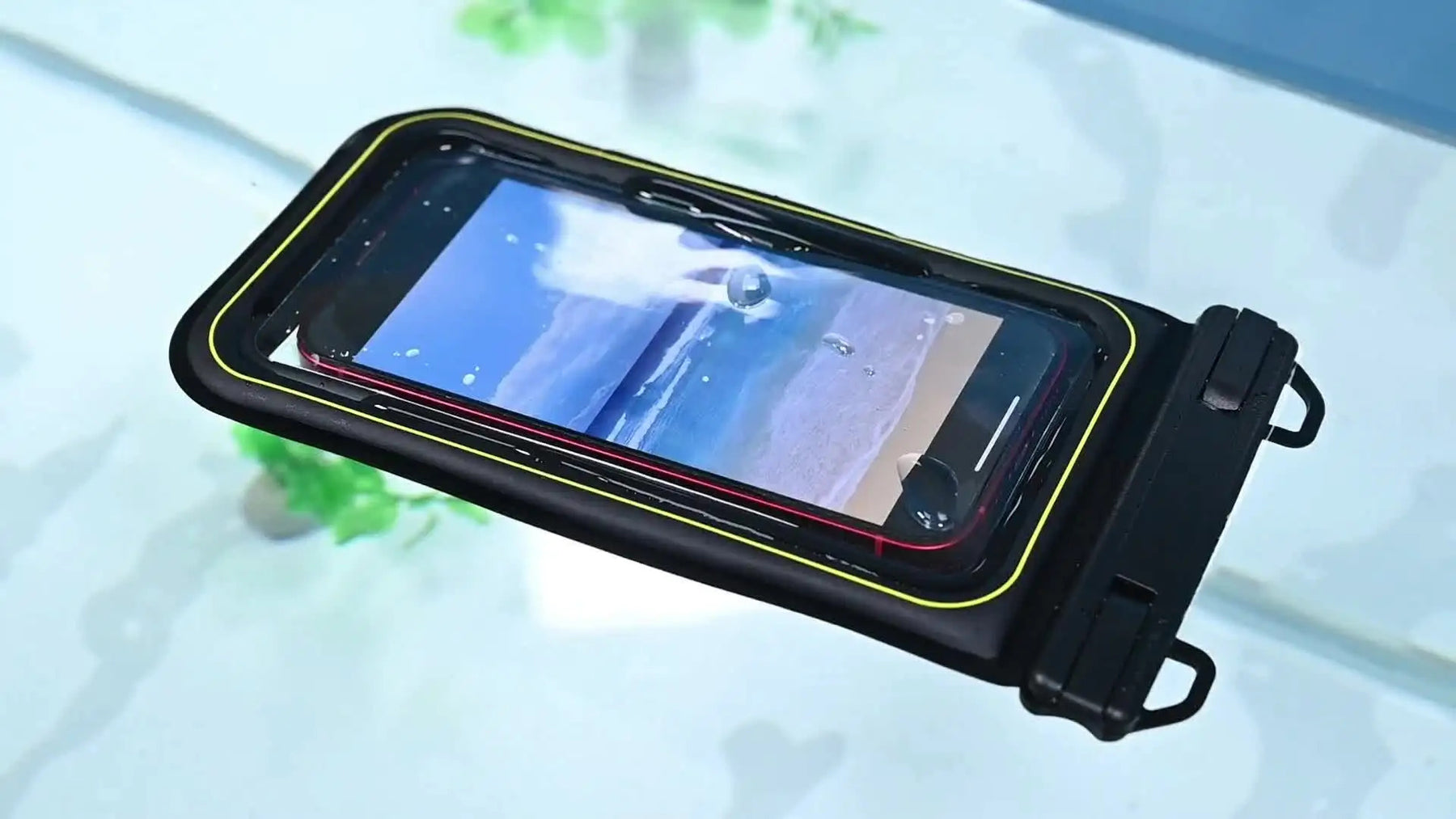 Upgrade Sponge Waterproof Phone Bag Universal Crossbody Swimming Surfing Storage Pouch