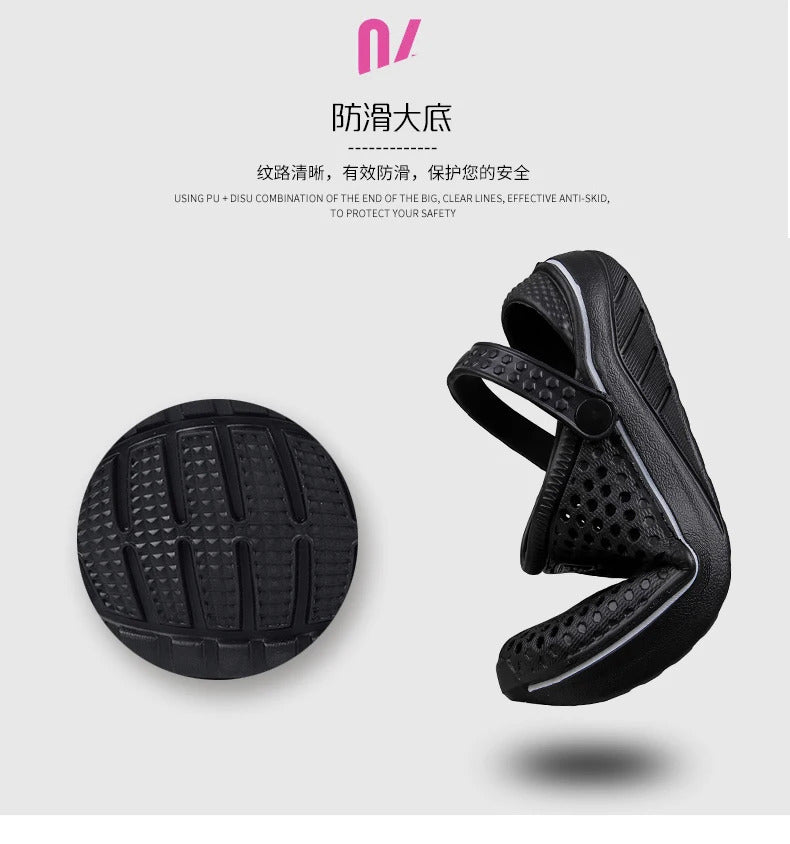Sandals for Women Men Breathable Beach Shoes Fashion Garden Clog Aqua Shoes Trekking Wading  Size 36-45