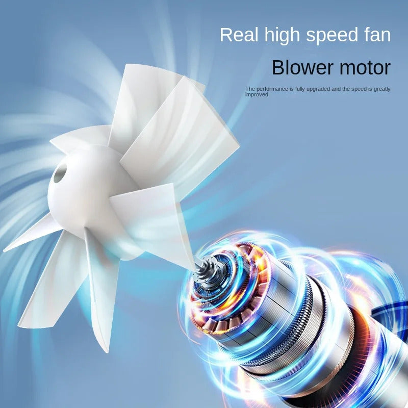 New waist-mounted fan cooling high-temperature outdoor work room welding site portable waist-mounted fan