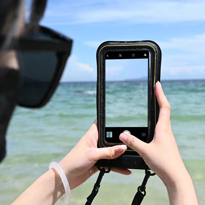 Upgrade Sponge Waterproof Phone Bag Universal Crossbody Swimming Surfing Storage Pouch