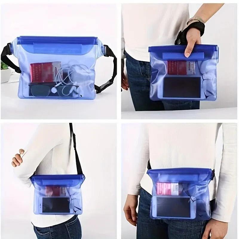 Waterproof Mobile Phone Storage Bag for Swimming, Rafting, and Diving - Keep Your Phone Safe and Dry