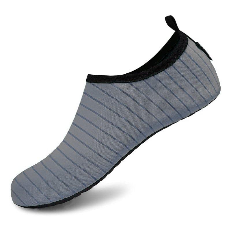 Quick-Dry Water Shoes for Women & Men - Aqua Socks Barefoot Swim Beach Yoga Exercise Pool Camping Gift with Breathable Elastic Fabric and Anti-Slip Sole Watershoes
