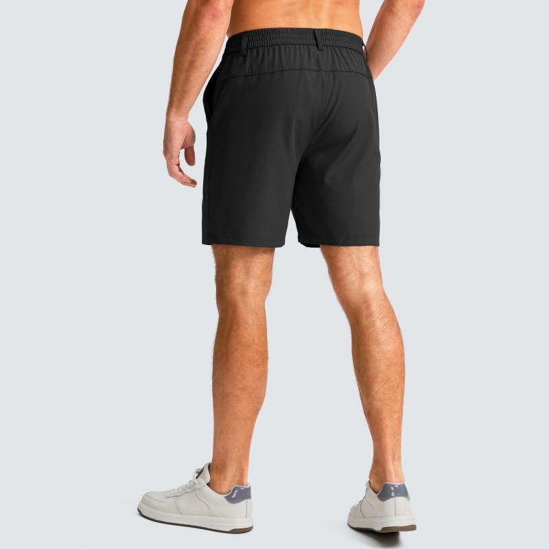 Men's Golf Shorts Stretch Quick Dry Breathable Gym Shorts Lightweight Athleticshorts Fashion Casual Workout Shorts With 3 Pockets Daily Wear