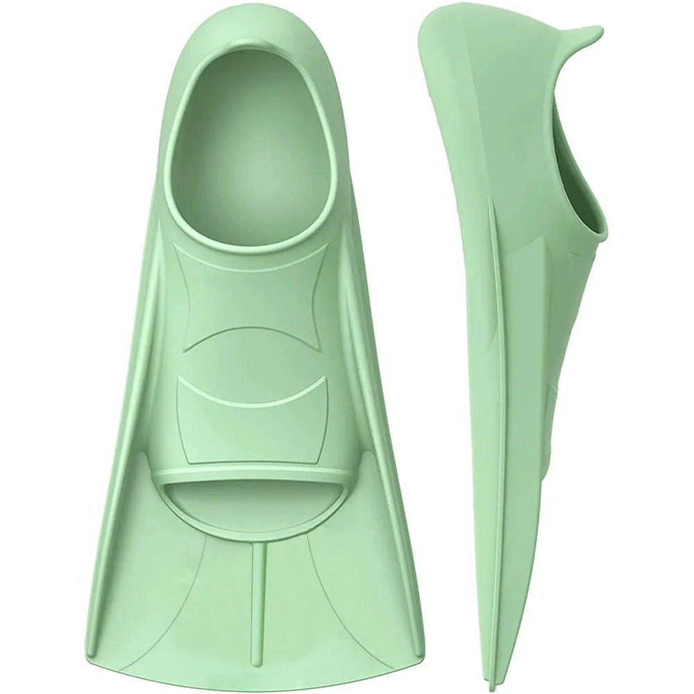 Adult Short Frog Shoes New Silicone Swimming Fin Professional Swimming and Diving Training Webbed Diving Supplies Swimming Fins