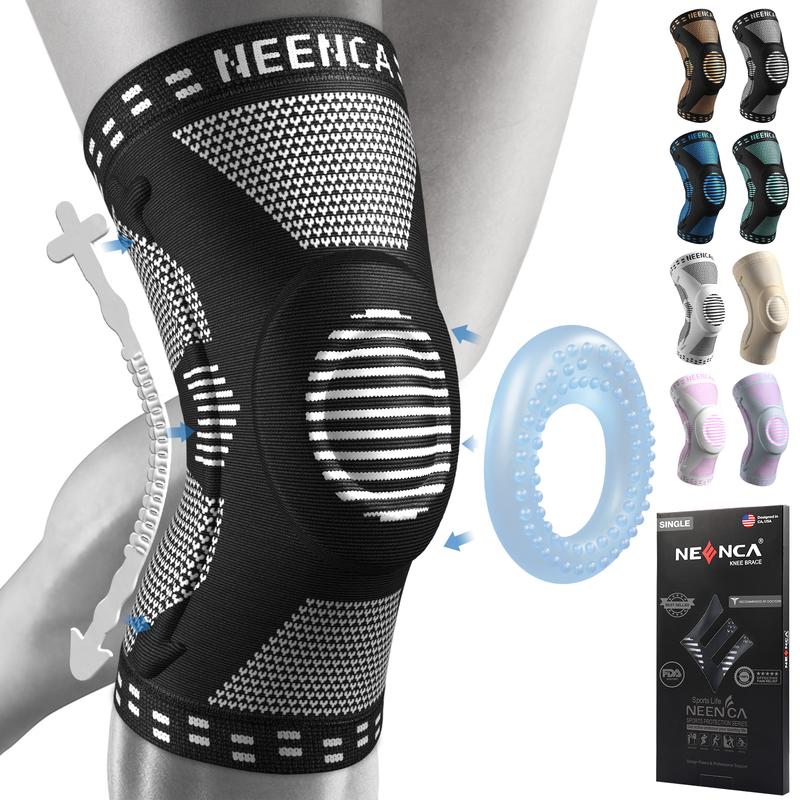 Sports Knee Sleeve for Runner, Workout, Gym, Basketball, Volleyball, Hiking Spicy Dill knee pain Breathable Sponge Knee Pads Tool volleyball tool basketball gear Leg Protector Leg Supporter Knee brace