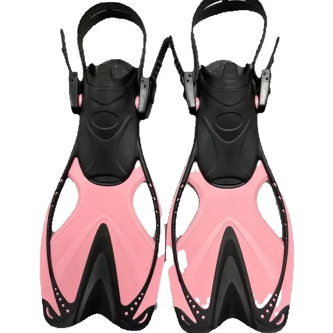 Children's Silicone flippers for men, women and children frog shoes swimming snorkeling equipment