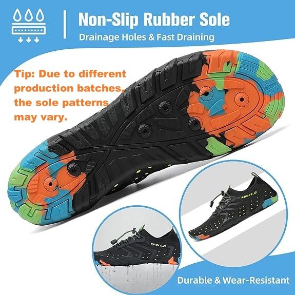 Water Shoes for Women Men Barefoot Beach Shoe Quick Dry Aqua Swim Socks for Surfing Yoga dealsforyoudays