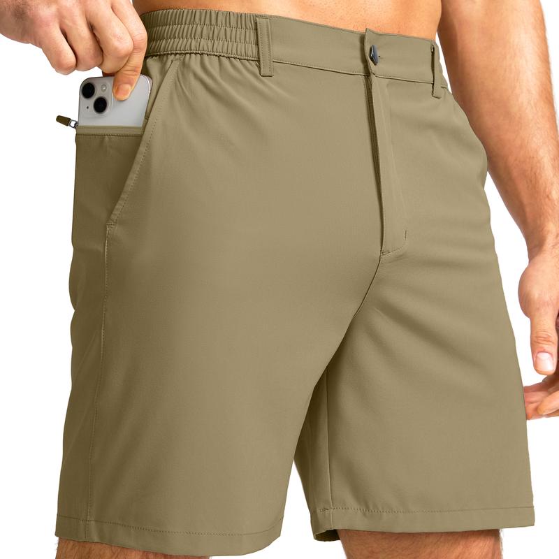 Men's Golf Shorts Stretch Quick Dry Breathable Gym Shorts Lightweight Athleticshorts Fashion Casual Workout Shorts With 3 Pockets Daily Wear