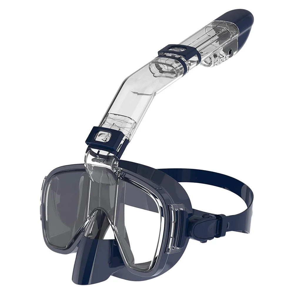 Underwater Snorkeling Half face Face Children Swimming Mask Set Scuba Diving Respirator Masks Anti Fog Safe Breathing for Adult