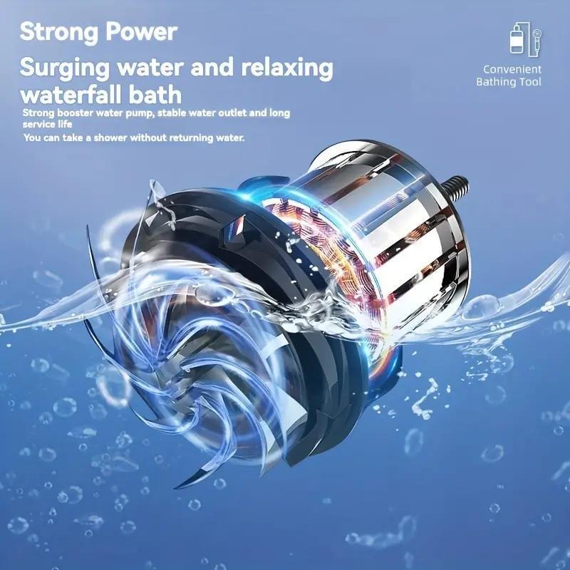 Outdoor Shower, Portable Shower for Camping, Compact Handheld Rechargeable Shower, Gentle Shower Stream,shower pump, pet Shower,outdoor car washing dealsforyoudays