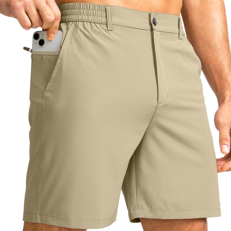 Men's Golf Shorts Stretch Quick Dry Breathable Gym Shorts Lightweight Athleticshorts Fashion Casual Workout Shorts With 3 Pockets Daily Wear