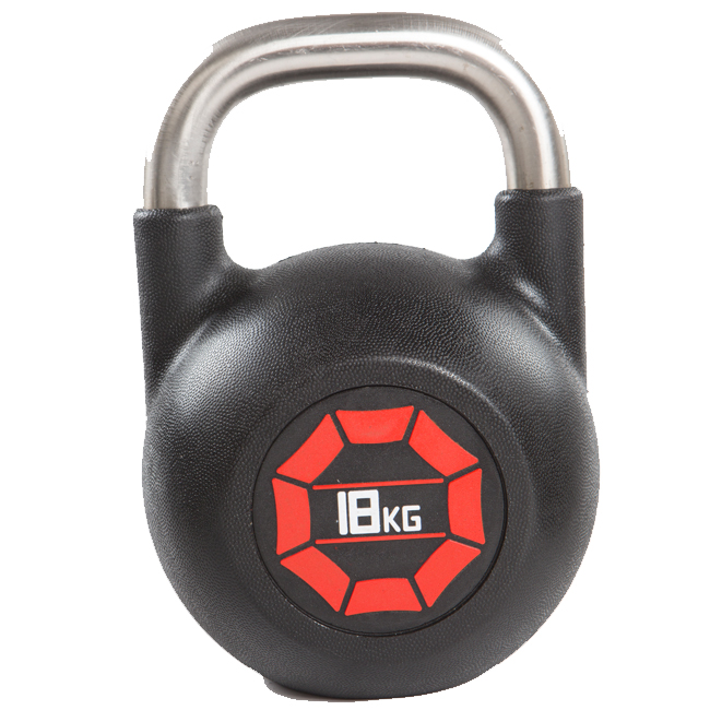 CPU rubber Competition kettlebells for men fitness training UV13001