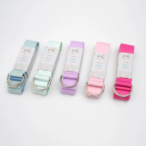 Yoga Dance Lacing Two-color Matching Yoga Cotton Straps Yoga Stretching Belt