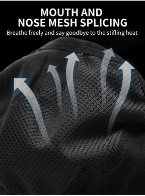 WOSAWE Sports Helmet Liner Ice Silk Hat Breathable Windproof Sports Balaclava Summer Headwear Motorcross Face Mask Cycling Cap