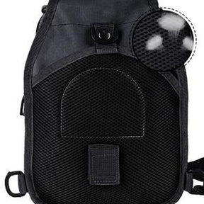 Tactical Compact EDC Shoulder Sling Bag for Men - Crossbody and Chest Pack for Travel, Camping, Trekking, Outdoor Sports - Adjustable Multifunction Durable dealsforyoudays
