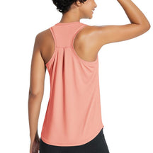 2025 Women's Workout Tank Top Racerback Tops Sleeveless Running Shirts Golf Outfits Loose Fit Yoga Athletic Gym Sports Tennis Workout Top Casual Lounge Everyday Wear