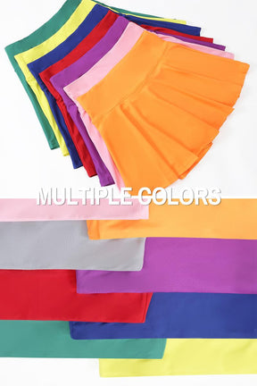 Women's Tennis Solid Pocket High Waist Athletic Skirt Pleated Golf Skorts with Pockets High Waisted Workout Running Casual Girl Skirts