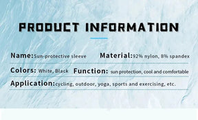 4 Pairs Cycling Arm Summer Ice Cloth Cycling Sleeves Sun Protection Unisex Breathable Running Volleyball Sleeves Outdoor