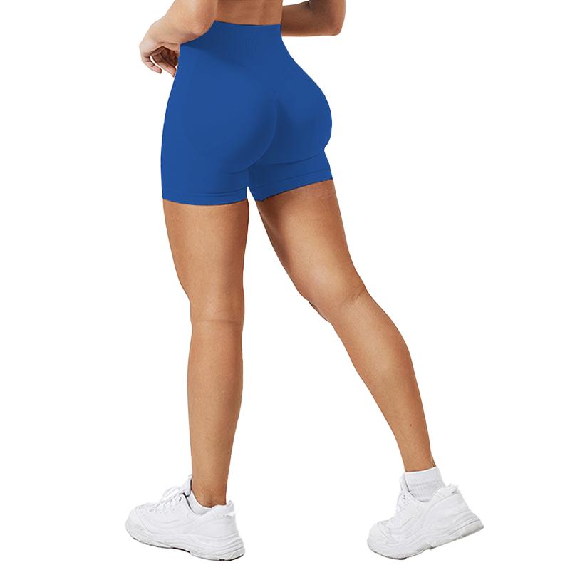 High WaistedBand High-Waisted Seamless Workout Shorts for Women Scrunch Butt Lifting Design Compression Fit Stretchy Breathable Fabric Perfect for Gym Yoga Running or Casual Activewear Sculpt Your Curves and Move with Comfort and Confidence All Day Long
