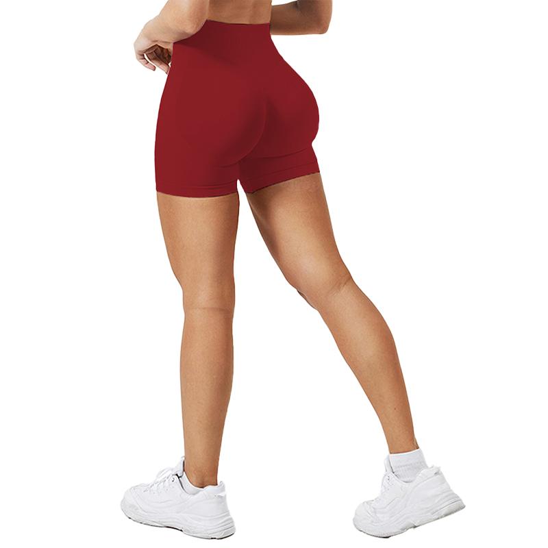 High WaistedBand High-Waisted Seamless Workout Shorts for Women Scrunch Butt Lifting Design Compression Fit Stretchy Breathable Fabric Perfect for Gym Yoga Running or Casual Activewear Sculpt Your Curves and Move with Comfort and Confidence All Day Long