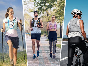 Sportsnew Running Vest for Women Men, Lightweight 10L Hydration Backpack with Waterproof Phone Pocket, 2L Water Bladder or 500ml Soft Flasks, Breathable Pack for Hiking Trail Running Cycling Marathon Outdoor