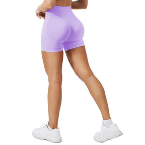 High WaistedBand High-Waisted Seamless Workout Shorts for Women Scrunch Butt Lifting Design Compression Fit Stretchy Breathable Fabric Perfect for Gym Yoga Running or Casual Activewear Sculpt Your Curves and Move with Comfort and Confidence All Day Long