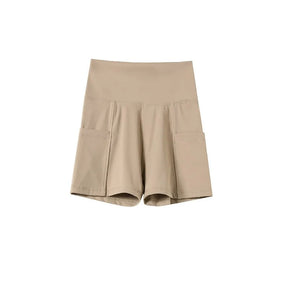 Women Sports Short Yoga Shorts High Waist Breathable Soft Fitness Tight Women Yoga Legging Shorts Cycling Athletic Gym Shorts
