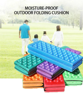Outdoor Picnic Camping Mat Beach Moisture-Proof Foldable XPE Cushion Hiking Portable Small Mats Egg Trough Waterproof Pad