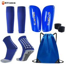 Elite Soccer Bundle - Grip Sock, Shin Guards, Pre-Cut Sock Sleeves, and Shin Guard Straps Bundle – Essential Equipment for Futbol Players