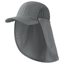 50+ Foldable Fishing Hat Baseball Cap with Removable Neck Flap Portable for Men Women Golf Hiking