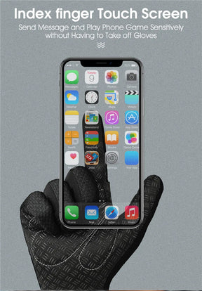 BIKING Summer Cycling Gloves Full Finger MTB Bike Gloves Touch Screen Non Slip Silicone Palm Driving Riding Gloves