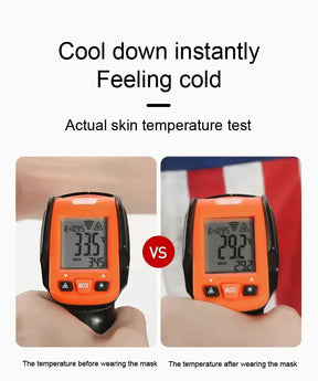 Cycling Mask Sun Protection Cycling Scarf Ice Silk Outdoor Masks for Men Sports Bicycle Mask Cool Face Cover Ciclismo
