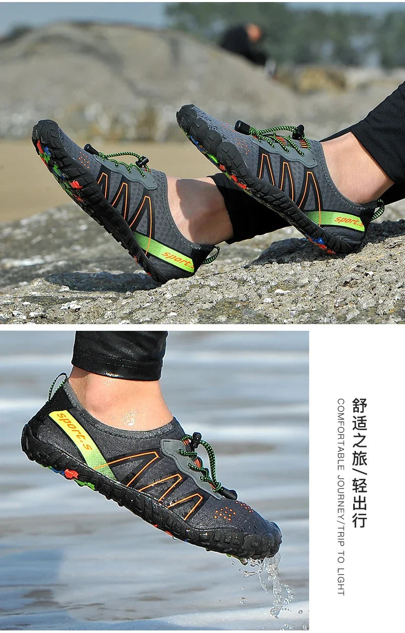 Water Shoes for Women Men Quick-Dry Aqua Shoes Swim Beach Barefoot Yoga Exercise Wear Sport Accessories Pool Camping Fish Gym