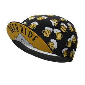 Coffee Ride and Beer Ride Cycling Hat Funny Road Bicycle Cap Donut Bike Headwear Men and Women Gorra Ciclismo