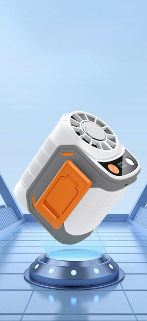 New waist-mounted fan cooling high-temperature outdoor work room welding site portable waist-mounted fan