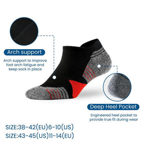 Men's Colorblock Striped Print Ankle Socks,7 Pairs ,Casual Moisture Wicking Low Cut Socks,Soft Comfy Breathable Socks for all Athletic Running
