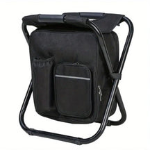 Foldable Camping Chair Backpack, Multifunctional Travel & Fishing Equipment, Outdoor Camping Furniture for Hiking, Beach & Hunting
