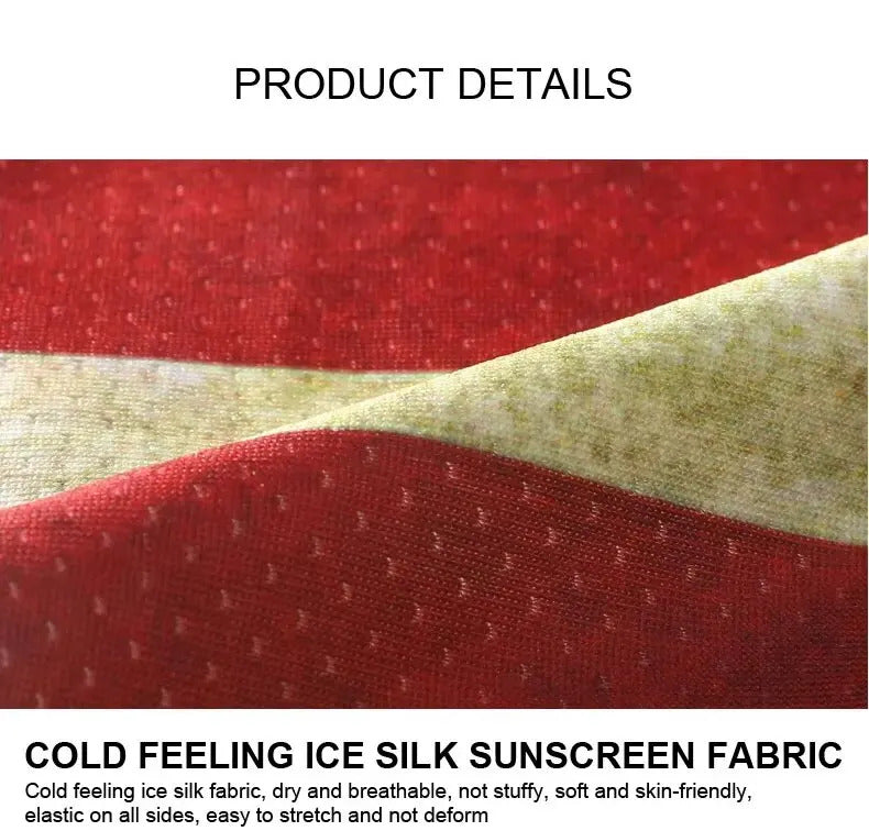 Cycling Mask Sun Protection Cycling Scarf Ice Silk Outdoor Masks for Men Sports Bicycle Mask Cool Face Cover Ciclismo